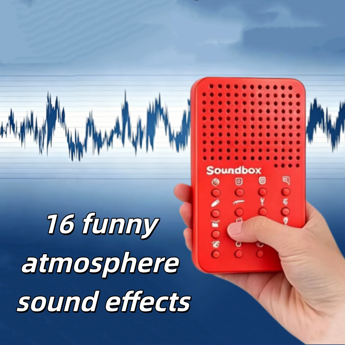 Electronics And Gadgets With Y - جهاز صوتي مدمج ومضحك مع 16
