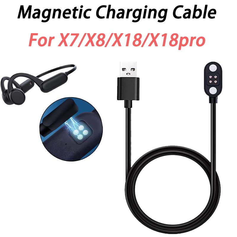 Magnetic Charging Cable - سماعات أذن بتقنية التوصيل العظمي مع