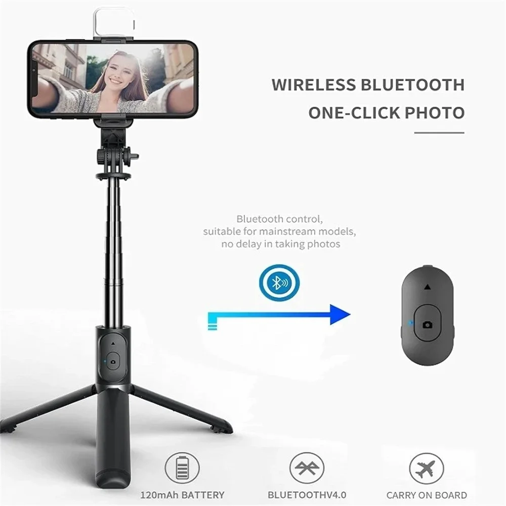 Auto Tracking Tripod - حامل ثلاثي القوائم لعصا السيلفي مع