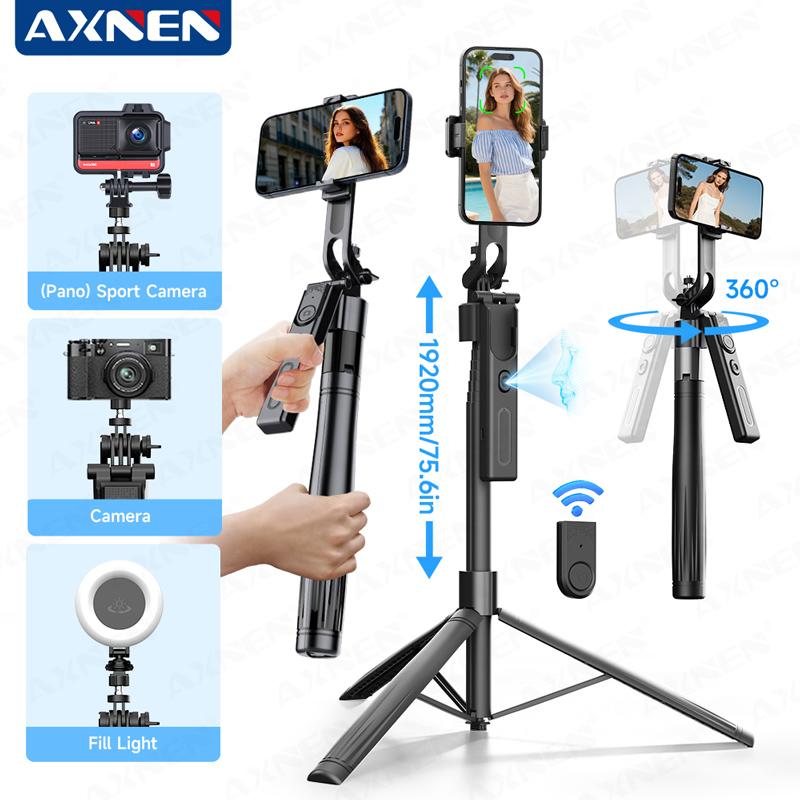 Auto Tracking Tripod - عصا سيلفي ذكية بتقنية التتبع بالذكاء