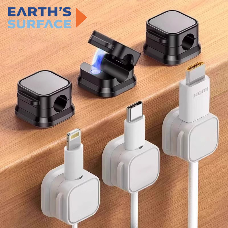Magnetic Charging Cable - مشبك كابلات مغناطيسي لاصق لتنظيم الأسلاك