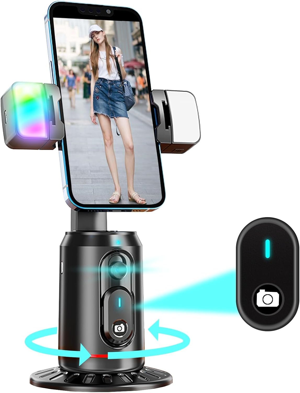Auto Tracking Tripod - حامل ثلاثي القوائم لتتبع الوجه تلقائيًا