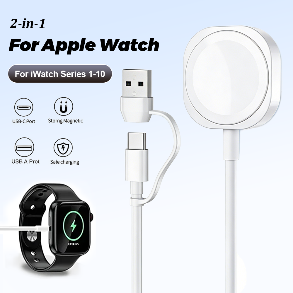 Magnetic Charging Cable - شاحن لاسلكي مغناطيسي 2 في 1