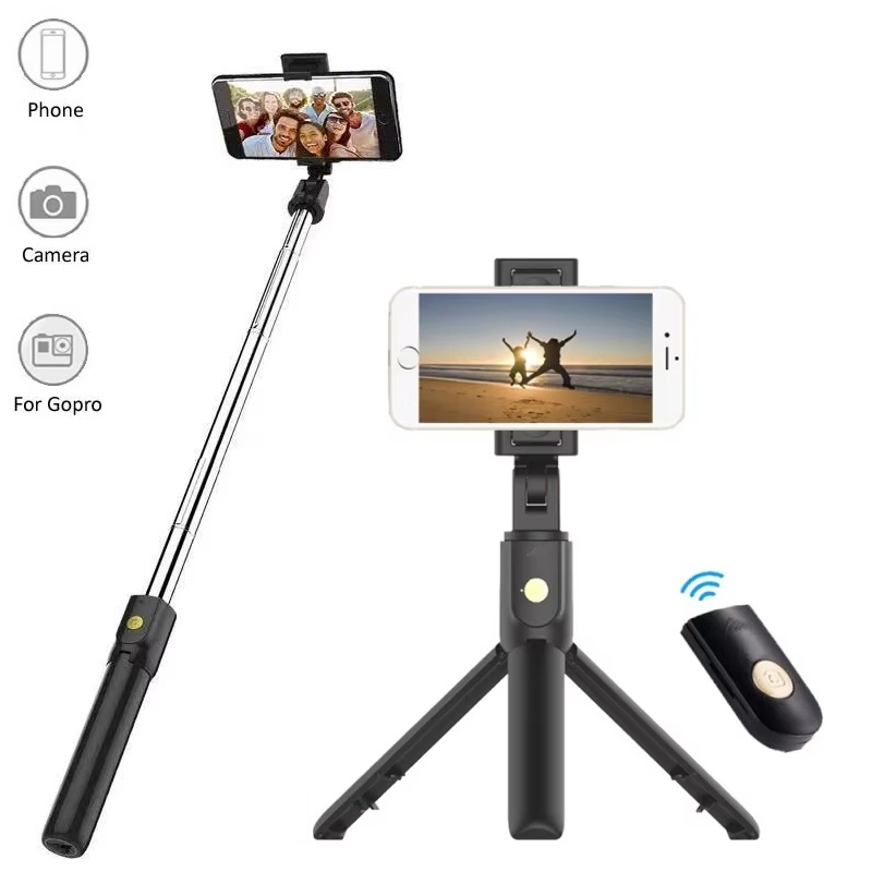 Auto Tracking Tripod - 3 في 1 عصا سيلفي بلوتوث