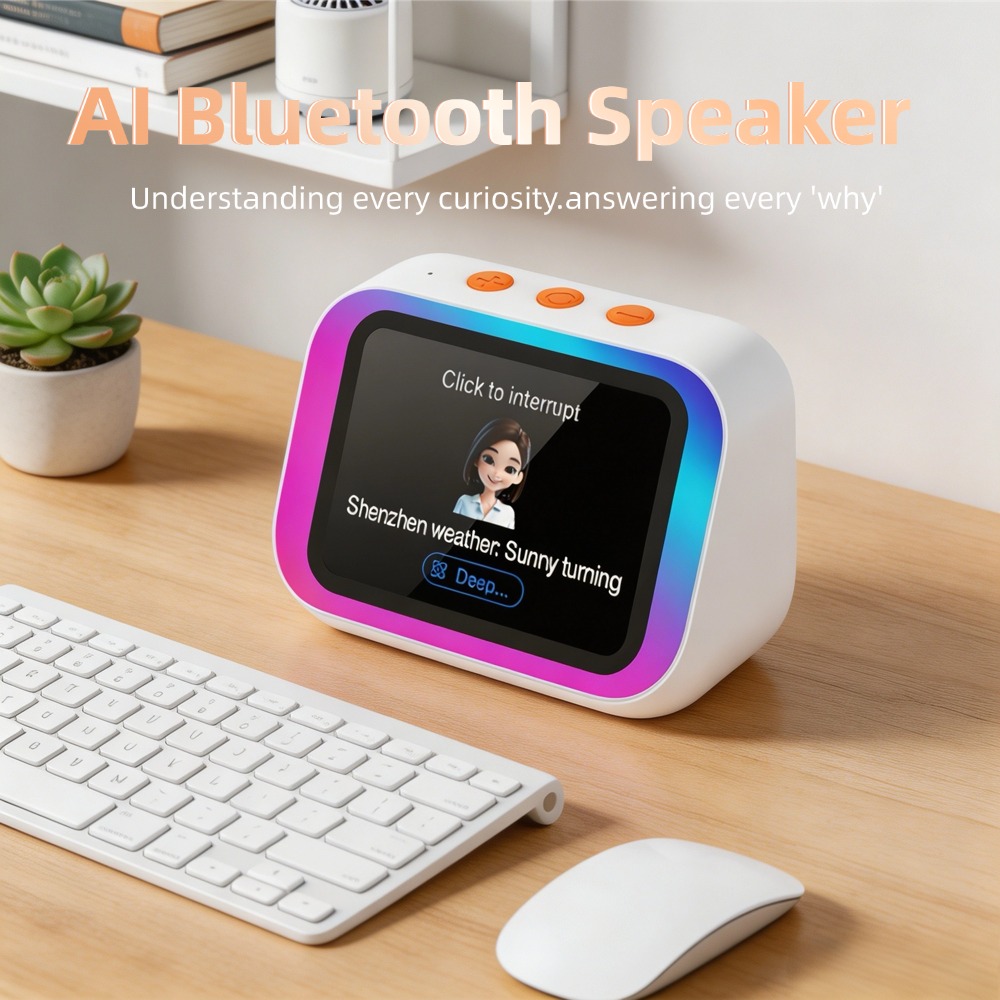 Electronics Home Gadgets - مكبر صوت بلوتوث بتقنية الذكاء الاصطناعي