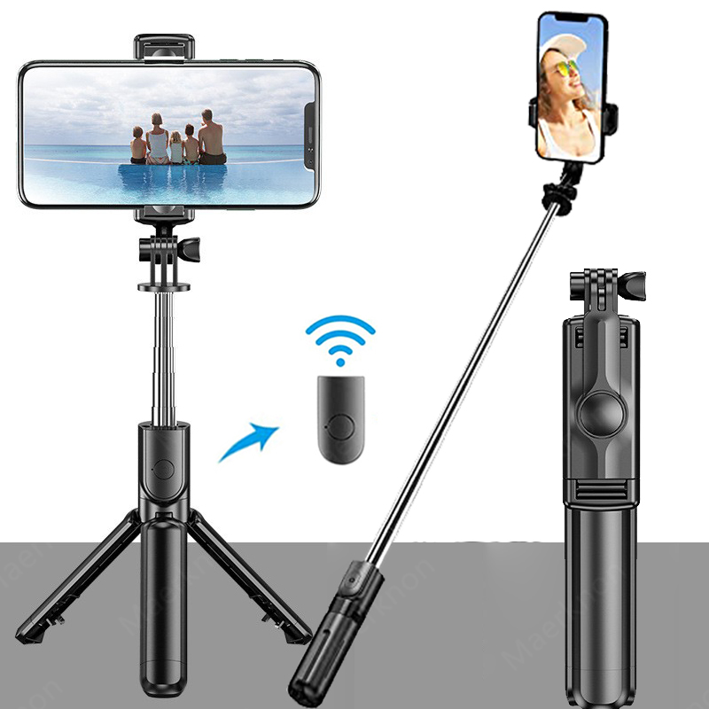 Auto Tracking Tripod - عصا سيلفي لاسلكية حامل ثلاثي القوائم