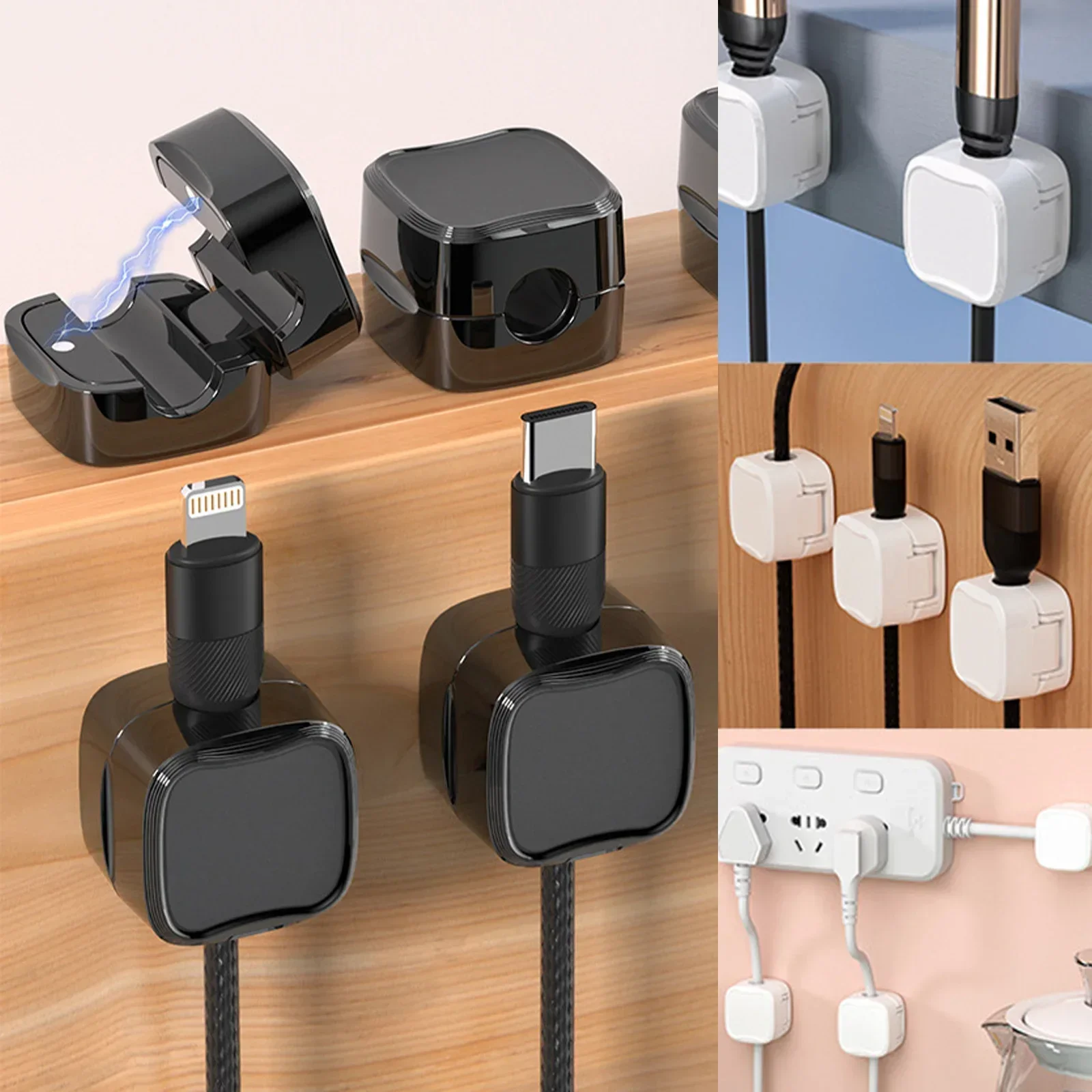 6/12/24 قطعة منظم الكابلات الم - مراجعة Magnetic Charging Cable وسعره