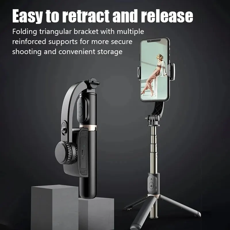Q08 مثبت جيمبال محمول باليد، ع - مراجعة Auto Tracking Tripod وسعره