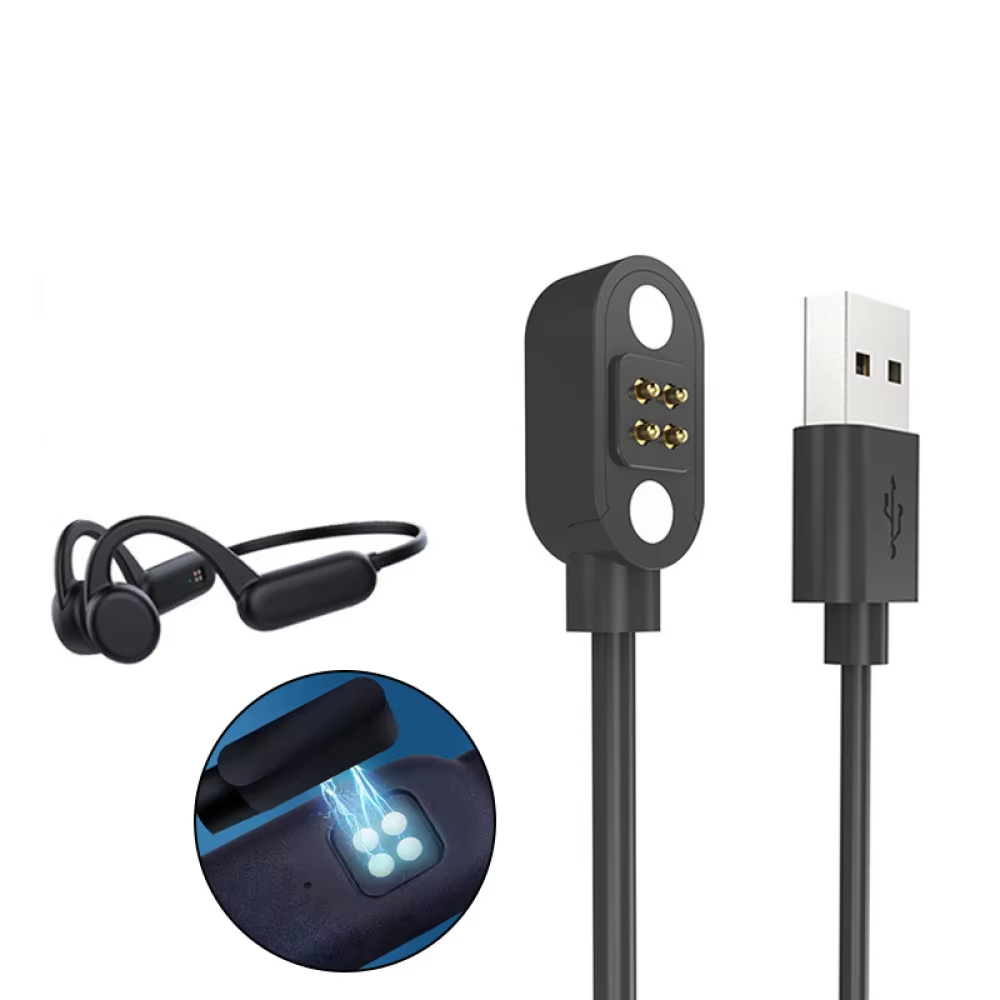 سماعات أذن بتقنية التوصيل العظ - مراجعة Magnetic Charging Cable وسعره