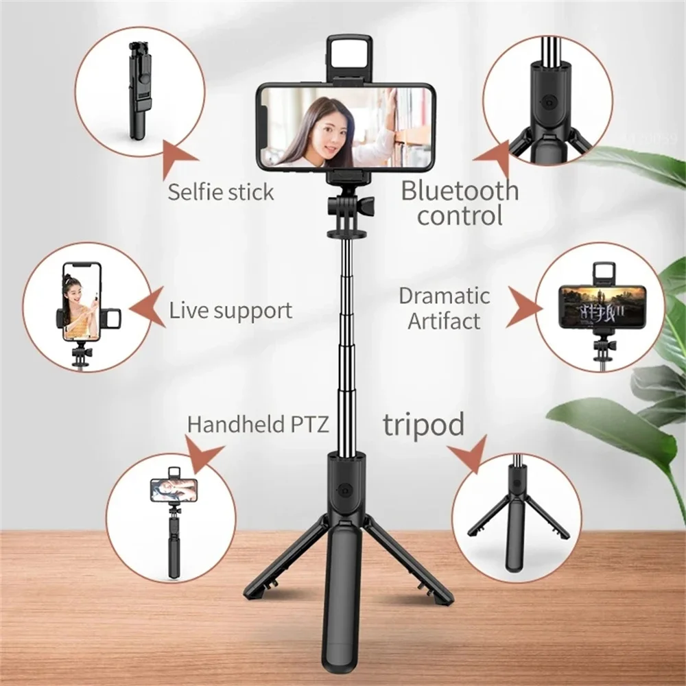حامل ثلاثي القوائم لعصا السيلف - مراجعة Auto Tracking Tripod وسعره