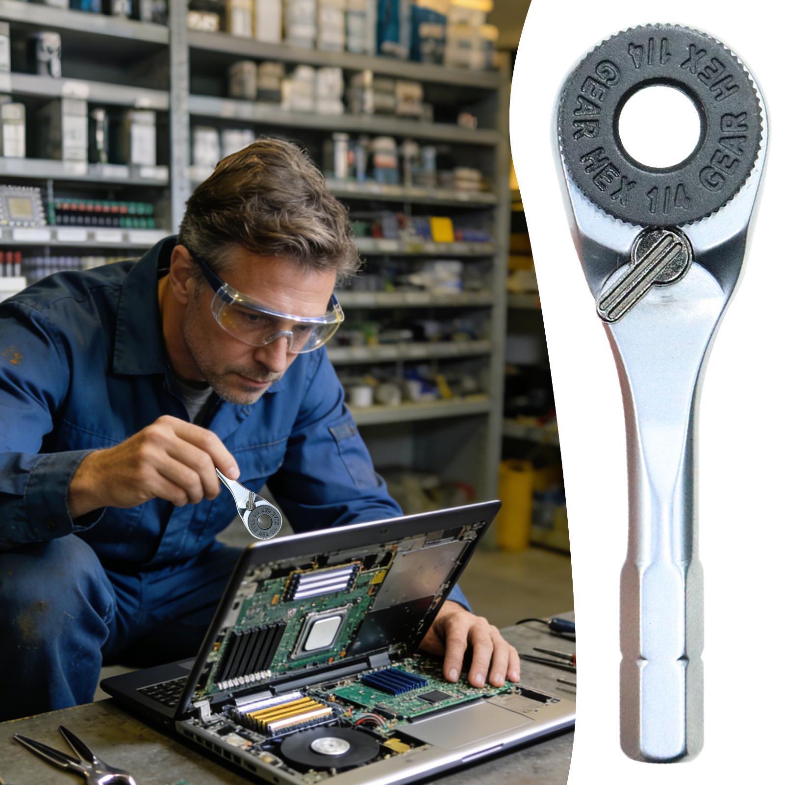 مفتاح راتشيت صغير محمول لتجميع - مراجعة Electronics Gadgets For Home وسعره