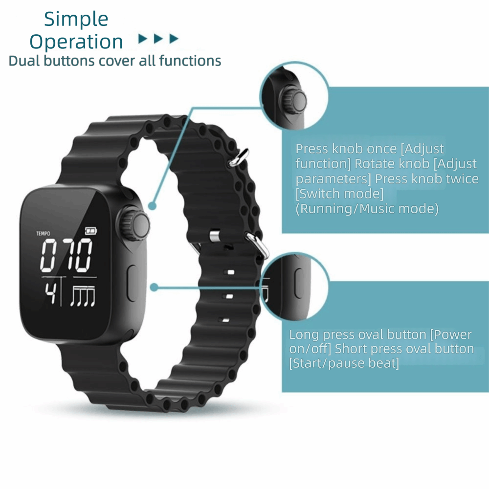 ساعة ميترونوم اهتزازية قابلة ل - مراجعة Magnetic Charging Cable وسعره