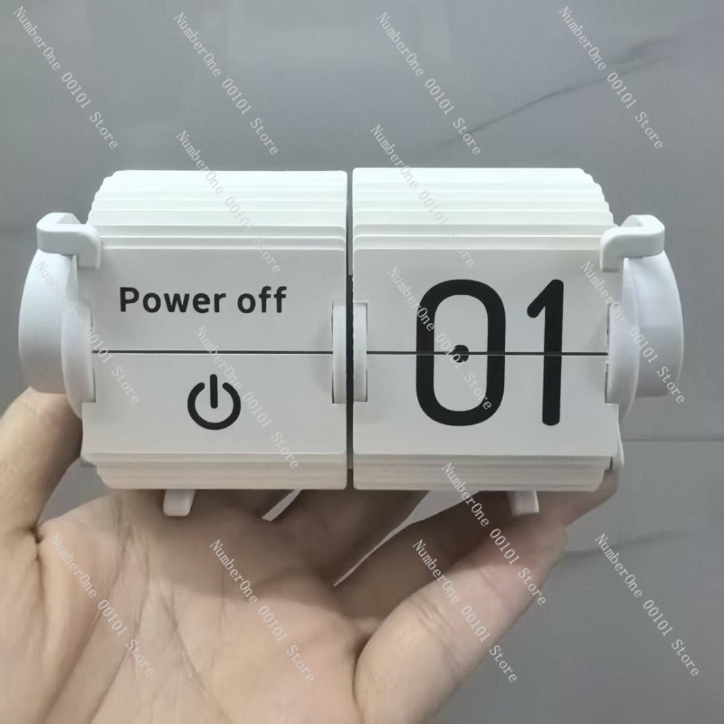 ساعة ذات صفحات متحركة تلقائيًا - مراجعة Electronics Home Gadgets وسعره