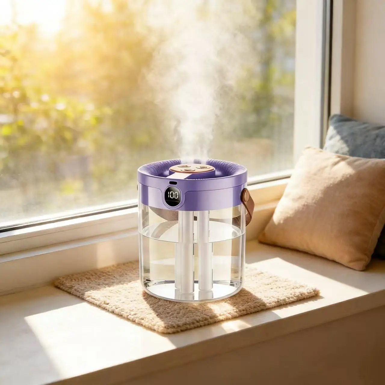 مرطب هواء قابل لإعادة الشحن بث - مراجعة Electronics Gadgets For Home وسعره