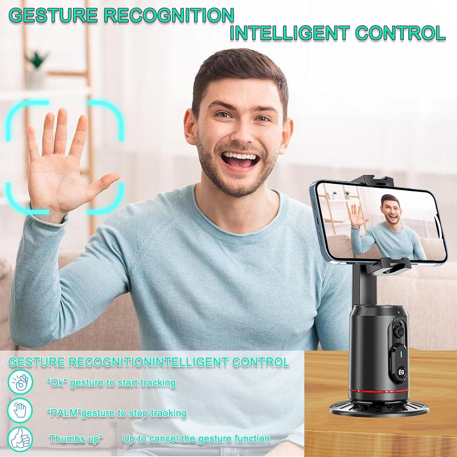 حامل ثلاثي القوائم لتتبع الوجه - مراجعة Auto Tracking Tripod وسعره
