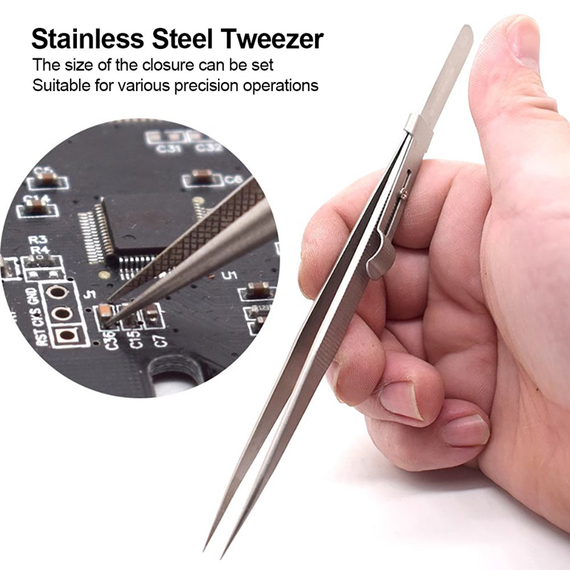 ملقط قابل للتعديل ذاتي الإغلاق - مراجعة Electronics Stuff وسعره