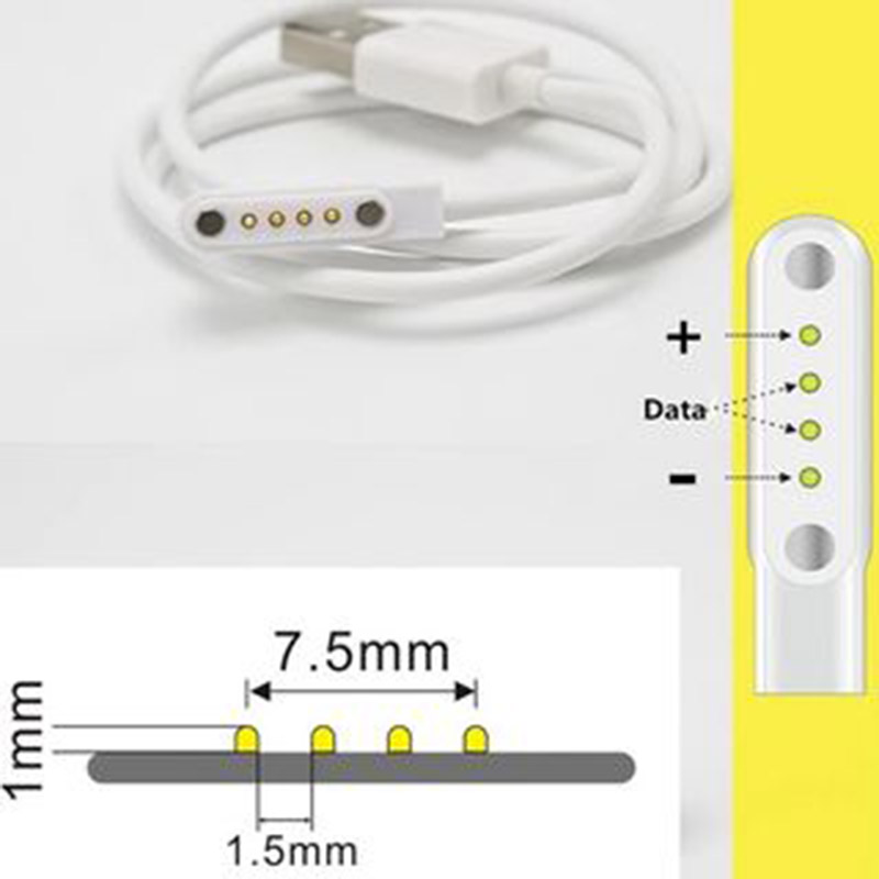كابل شحن USB مغناطيسي من Wonle - مراجعة Magnetic Charging Cable وسعره