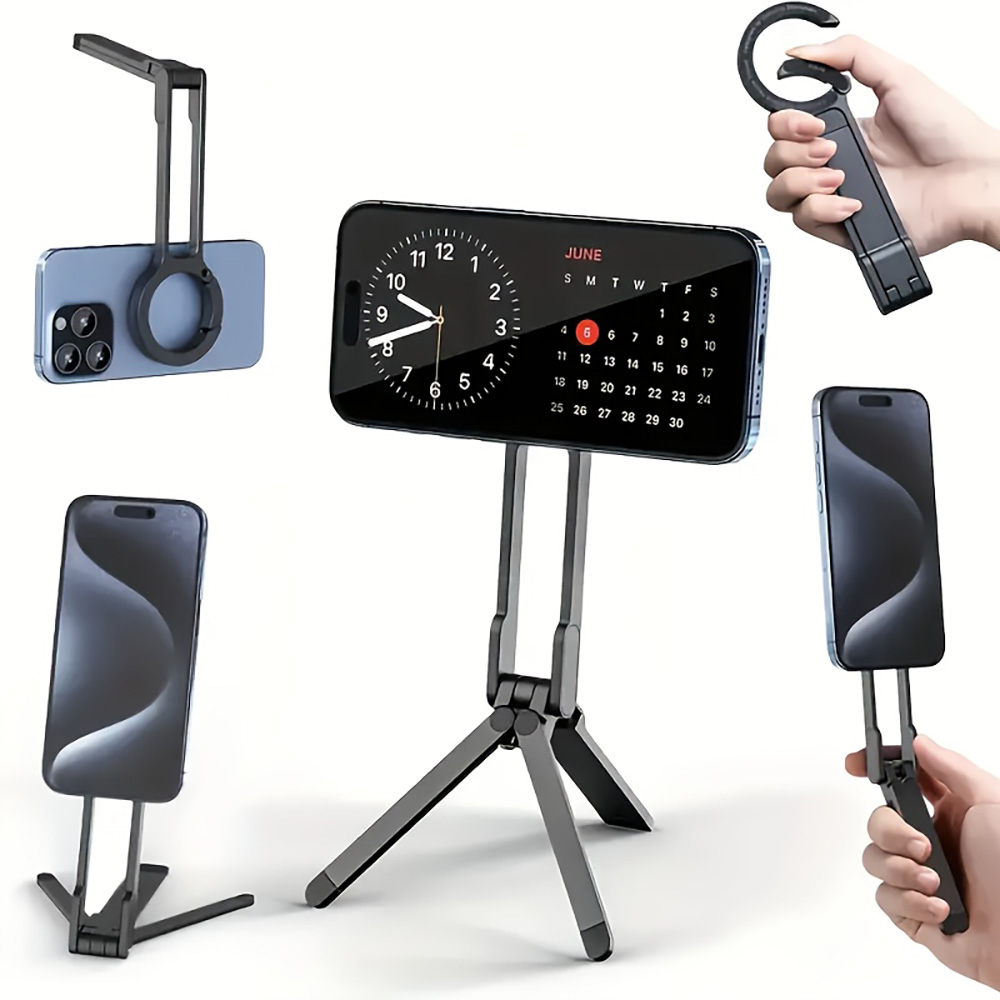 حامل هاتف محمول مغناطيسي قابل  - مراجعة Auto Tracking Tripod وسعره