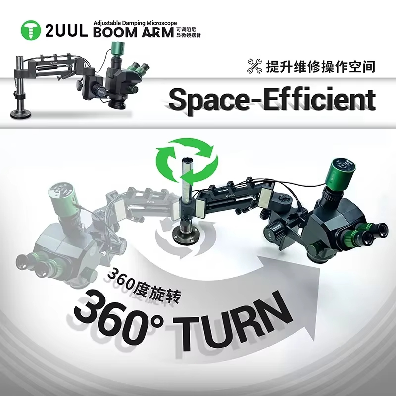 ذراع ميكروسكوب قابل للتعديل 2U - مراجعة Electronics Stuff وسعره