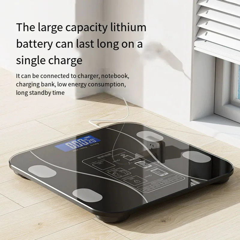 ميزان دهون الجسم الجديد بمنفذ  - مراجعة Electronics Home Gadgets وسعره