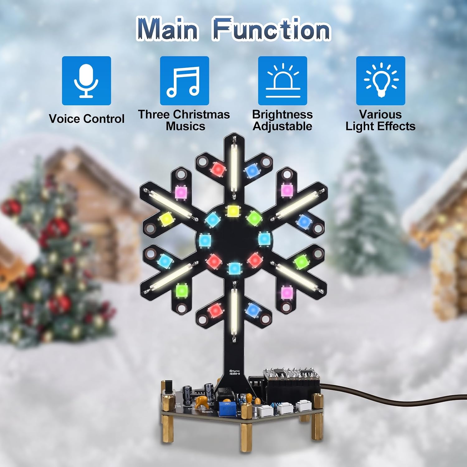 طقم تدريب على اللحام مع إضاءة  - مراجعة Electronics Home Gadgets وسعره