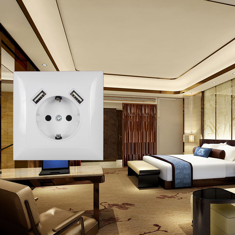 مقبس كهربائي جداري جديد 5 فولت - مراجعة Electronics Home Gadgets وسعره