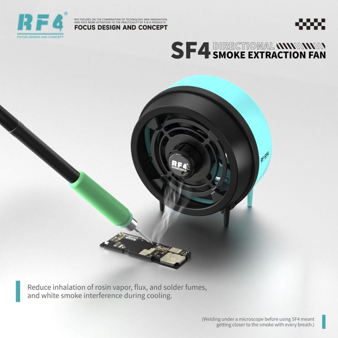 مروحة استخراج الأبخرة RF4 - أد - مراجعة Electronics Stuff وسعره