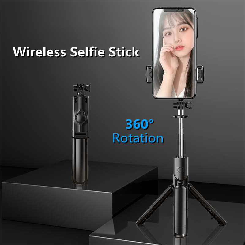 عصا سيلفي لاسلكية حامل ثلاثي ا - مراجعة Auto Tracking Tripod وسعره