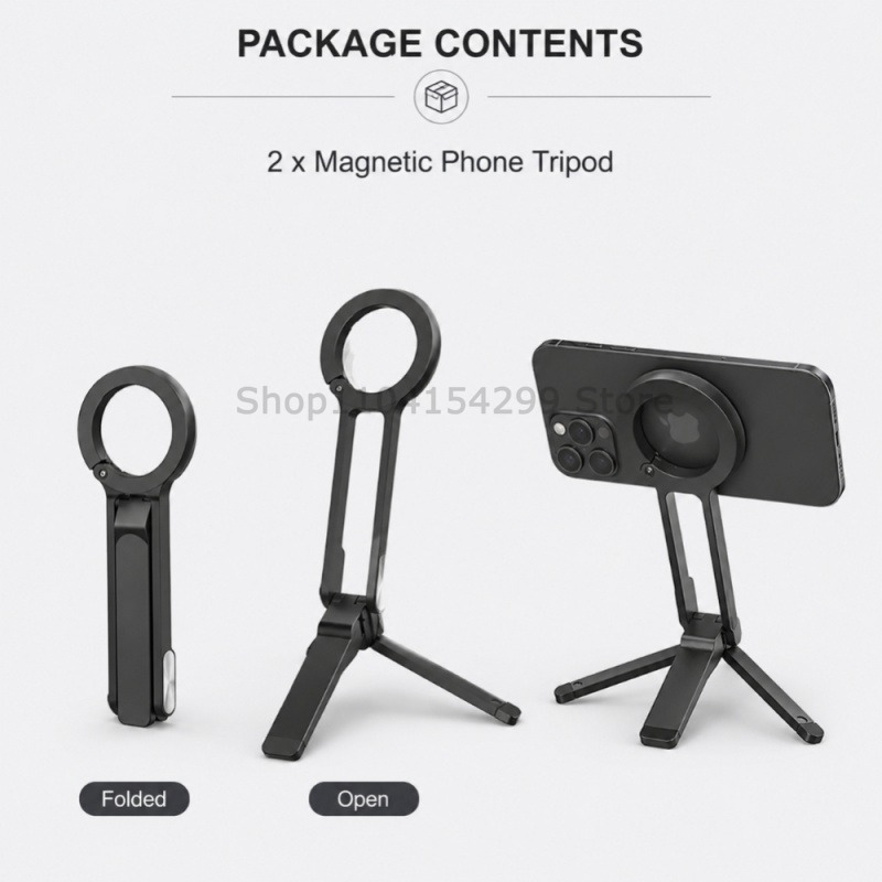 حامل هاتف مغناطيسي محمول متعدد - مراجعة Auto Tracking Tripod وسعره